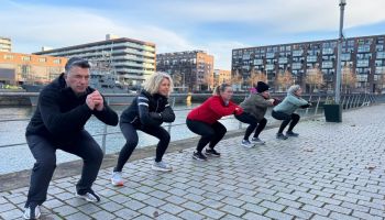 Eerste sessie Powerwalkingclub Bodegraven